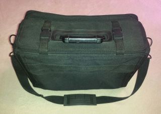 Vintage Black Camera Camcorder Travel Shoulder Bag / Vhs Recorder Bag
