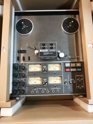 Teac A - 3340s 4 Channel Simul - Sync Stereo Tape Deck,  Cond