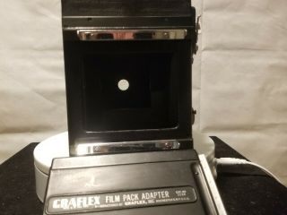 Graflex D RB camera with Kodak Ektar 190mm f5.  6 lens 4