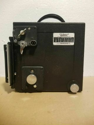 Graflex D RB camera with Kodak Ektar 190mm f5.  6 lens 8