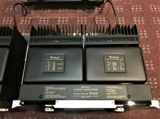 McIntosh MC - 501 500 Watt Mono - Block Power Amplifiers 5