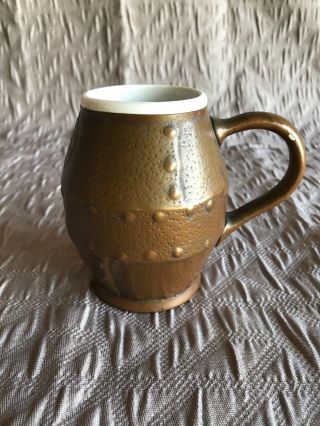 Unique Vintage Arts And Crafts Copper Clad Mug By Clewell Of Canton Oh