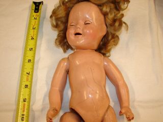VINTAGE DOLL PARTS REPAIR MAKING ALL PARTS COMPOSITION SHIRLEY TEMPLE 15 INCH 3