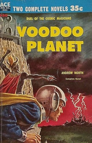 Double Novel " Voodoo Planet " And " Plague Ship " (vintage Sci - Fi Pb First Vg)