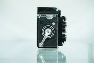 Rolleiflex 2.  8 F with meter,  leather case 3
