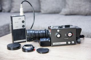 Leica Leicina Special Optivaron 1.  8 6 - 66 8 Movie Camera,  Video On Youtube