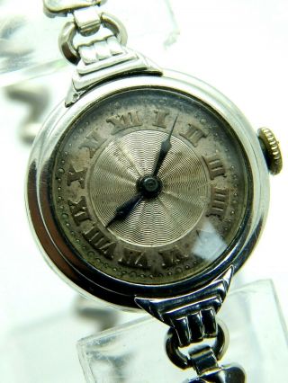 Vintage Swiss Made Ladies 1947 Bulova 15 Jewel Watch Cal.  Aai Stainless Steel