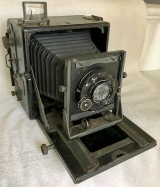 Folmer Schwing Graflex 4x5 Early Speed Graphic Camera C.  1920