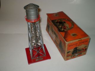 Vintage Postwar Operating Colber 108 Bubbling Water Tower & Box