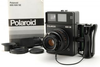 Polaroid 600se Medium Format Camera W/ Mamiya 127mm F/4.  7 From Japan