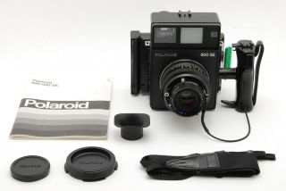 Polaroid 600SE Medium Format Camera w/ Mamiya 127mm F/4.  7 From JAPAN 2