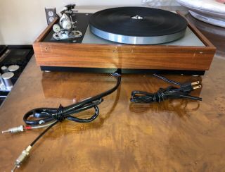 WOW Thorens TD 125 Transcription Turntable W/Cover - TOP EXAMPLE SME 3009 ARM 6