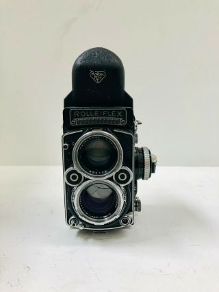 Rolleiflex 2.  8f 6x6 Tlr Film Camera With Xenotar 80mm F/2.  8 Lens