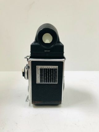 Rolleiflex 2.  8F 6x6 TLR Film Camera with Xenotar 80mm f/2.  8 lens 4