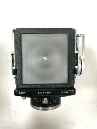 Rolleiflex 2.  8F 6x6 TLR Film Camera with Xenotar 80mm f/2.  8 lens 5