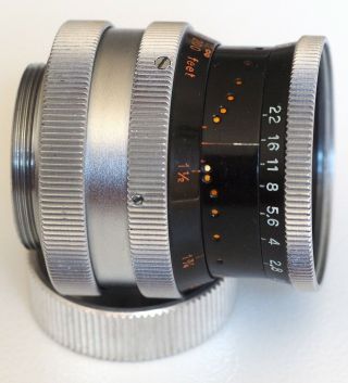 Kern Pizar 25mm 1.  5 H16 RX C mount lens | cine 25 f1.  5 25/1.  5 Bolex Paillard 6