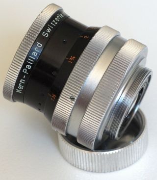Kern Pizar 25mm 1.  5 H16 RX C mount lens | cine 25 f1.  5 25/1.  5 Bolex Paillard 7