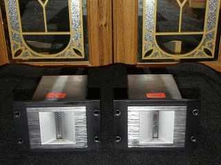 Tad Pt - R7y - 1 Ribbon Tweeters From Phase Linear P - 580 Speakers,