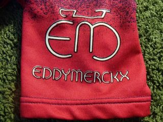 vintage italian EDDY MERCKX lotto vermarc cycling jersey short sleeve men medium 3