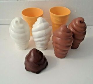 Vintage Fisher Price Fun With Food Mcdonald’s Replacements Ice Cream Soft