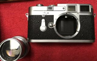 Leica DBP Camera Ernst Leitz GMBH Wetzlar M3 N°750 850 35mm, 2