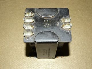 Western Electric Type 227a Input Transformer,  For 25b Tube Amplifier