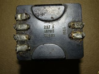Western Electric Type 227A Input Transformer,  for 25B Tube Amplifier 8