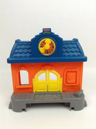 Fisher Price Little People Playset Circus Train w Figures Station Vintage 1991 4