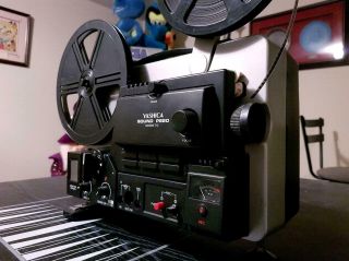 Extremely Rare Yashica 8mm Sound Movie Projector - Absolutely