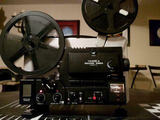 EXTREMELY RARE YASHICA 8MM SOUND MOVIE PROJECTOR - ABSOLUTELY 3