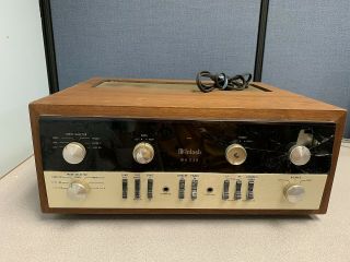 Mcintosh Ma 230 Tube Stereo Integrated Amplifier For Restoration/parts/repair