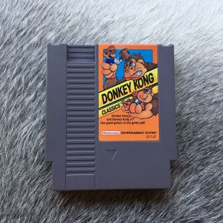 Donkey Kong Classics (nintendo,  Nes) Game Only - Authentic Vintage Cartridge