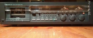Nakamichi 581,  3 Head Cassette Deck,  Serviced,  Upgraded,  Nichicon Muse Caps.