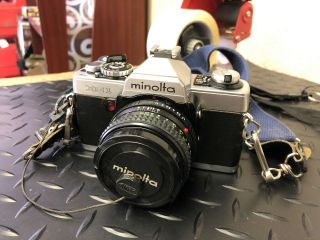 Vintage Minolta Xg 1 Slr Film Camera Japan