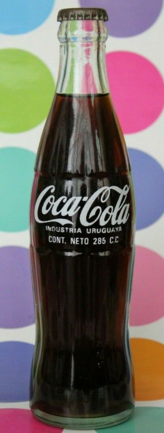 Uruguay South America Coca Cola Bottle Acl Regular Rare 285 Vintage Old Country