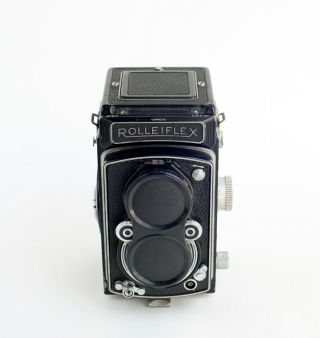 Rolleiflex Type 4 TLR Camera Zeiss Tessar 75mm f3.  5 | 3.  5 MX 10