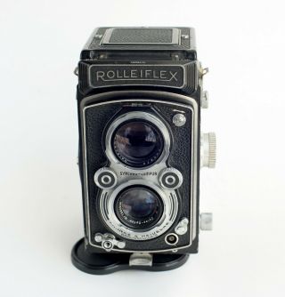 Rolleiflex Type 4 TLR Camera Zeiss Tessar 75mm f3.  5 | 3.  5 MX 2