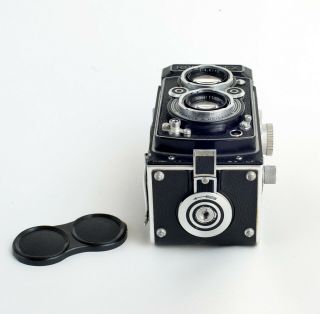 Rolleiflex Type 4 TLR Camera Zeiss Tessar 75mm f3.  5 | 3.  5 MX 3
