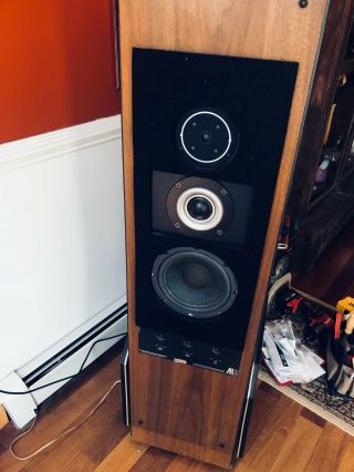 Acoustic Research AR9 Speakers,  in Walnut,  Local 3