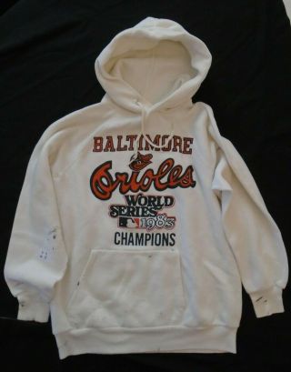 Vintage Baltimore Orioles 1983 Word Series Win Rare Kids Hoodie Sweatshirt Retro