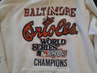 Vintage Baltimore Orioles 1983 Word Series Win Rare Kids Hoodie Sweatshirt Retro 2
