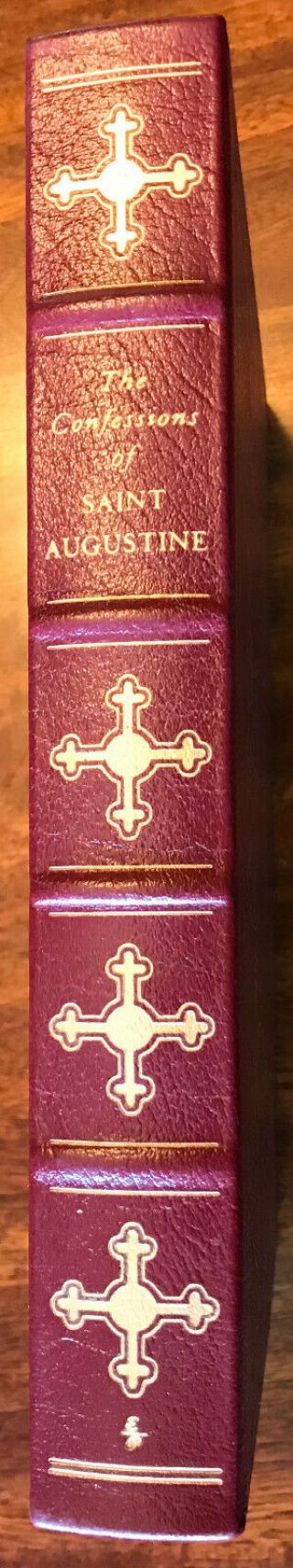 The Confessions of Saint Augustine Easton Press leather 1979 3