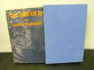 1932 The Fun Of It Signed By Amelia Earhart