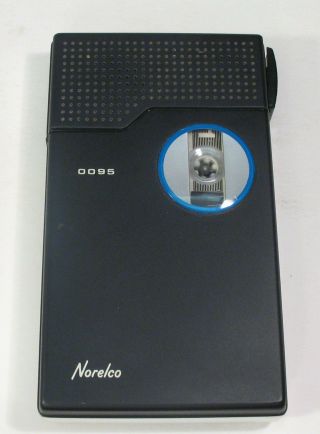 Vintage Norelco 0095 Pocket Memo Mini Cassette Recorder/dictaphone Not
