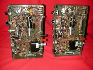 RCA US Signal Corps 6L6 6SN7 5U4 Tube Theater Amplifiers [Pair] 10