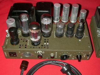 RCA US Signal Corps 6L6 6SN7 5U4 Tube Theater Amplifiers [Pair] 4