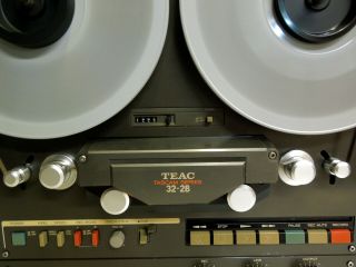 TEAC TASCAM 32 - 2b Reel to Reel 2 Track Tape Recorder Player SERVICED w/Recap 12