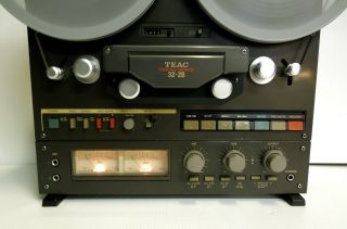 TEAC TASCAM 32 - 2b Reel to Reel 2 Track Tape Recorder Player SERVICED w/Recap 5
