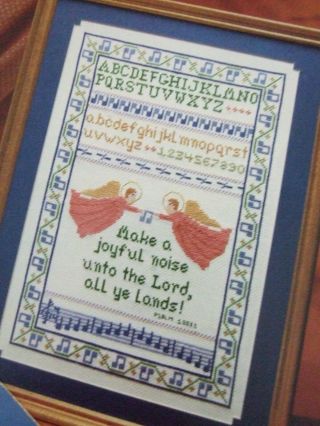 3 VINTAGE PSALM SAMPLERS AND PRAYERS COUNTED CROSS STITCH PATTERN BOOK 3