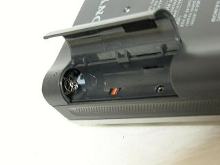 Vintage Sony TCM - 200DV Handheld Cassette Tape Voice Recorder Dictation Walkman 8